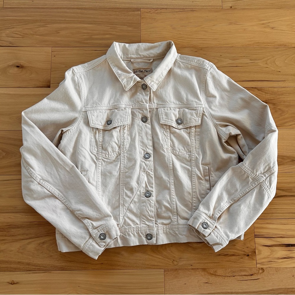 We The Free / Free People Jean Jacket Size XL